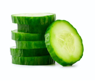 Prepared Cucumber Sliced