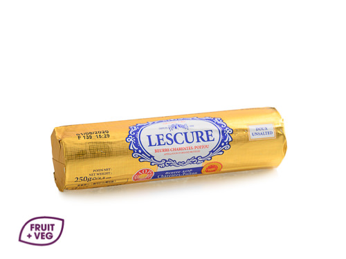 L&apos;escure Unsalted Butter (Rolls)