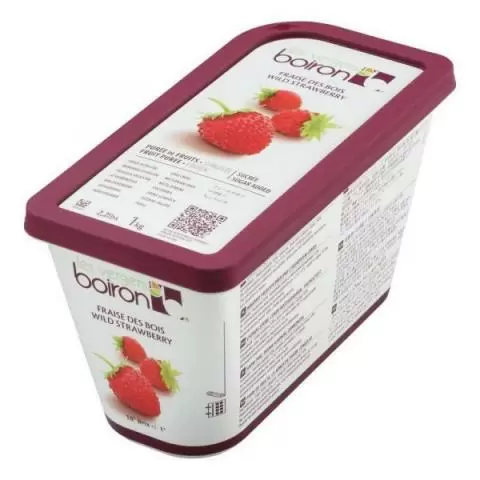 Frozen Wild Strawberries Puree