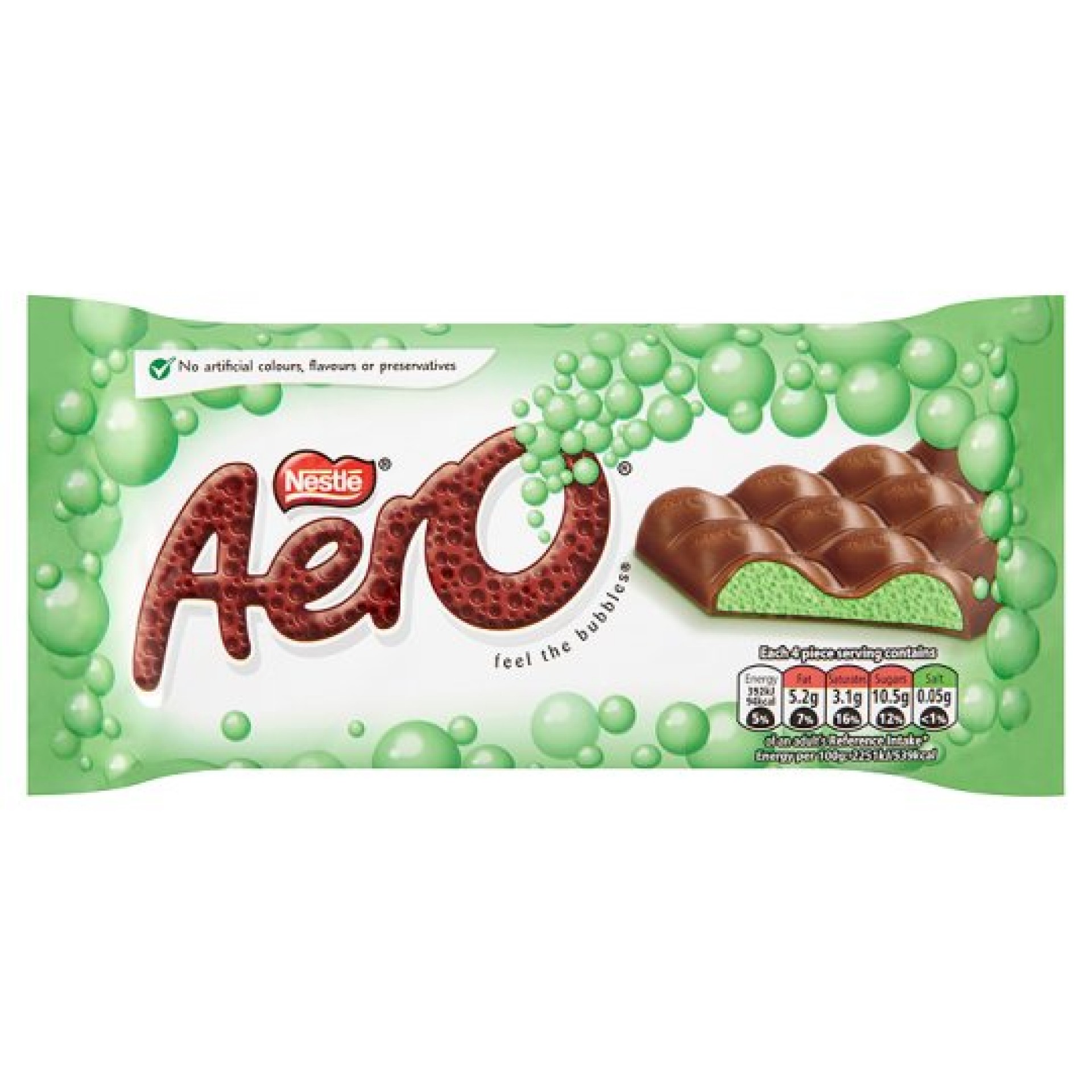 Aero Peppermint Bubbles Bar