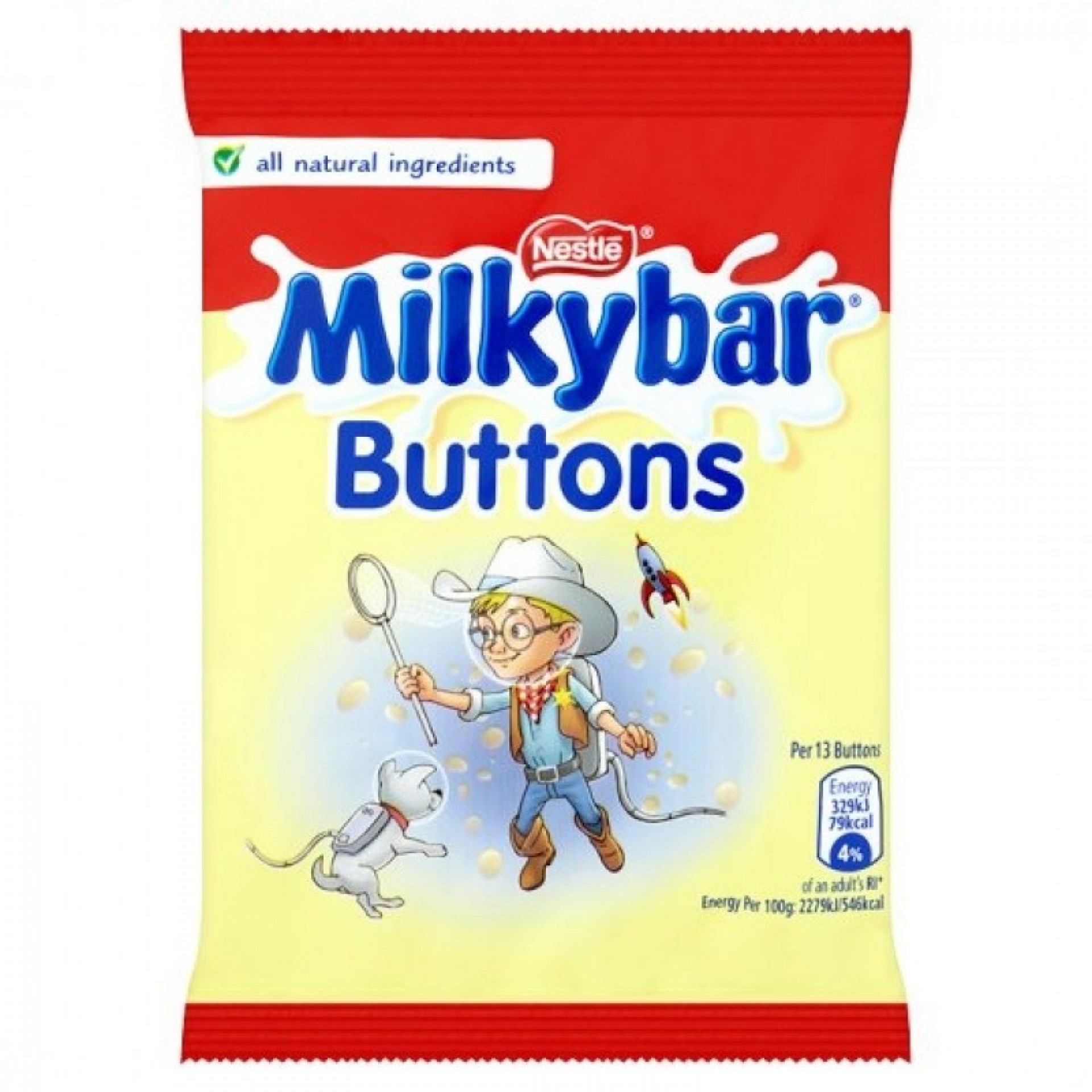 Milky Bar Buttons