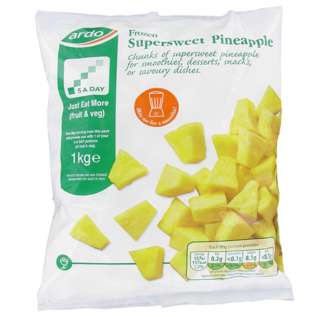 Wholesale Frozen Pineapple Chunks Supplier Next Day Bulk Delivery
