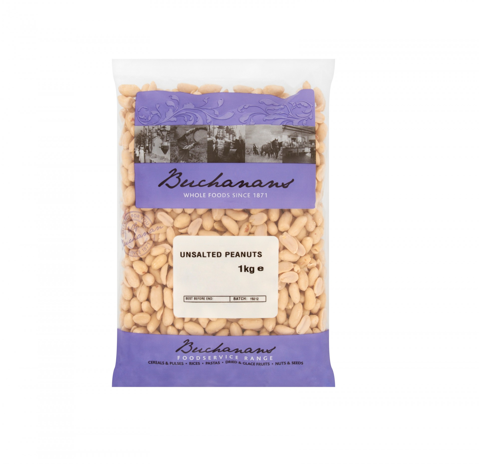 Unsalted Blanched Peanuts
