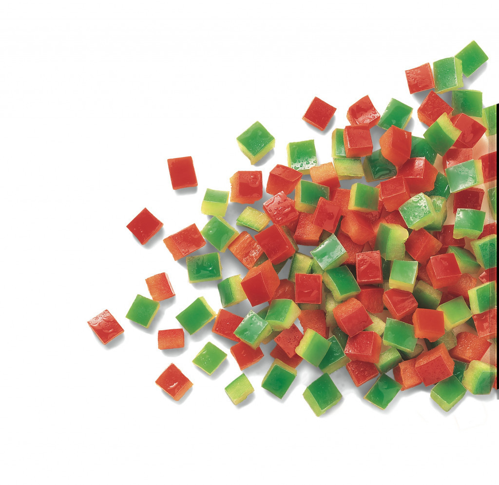 Frozen Diced Peppers (Mixed Red & Green)