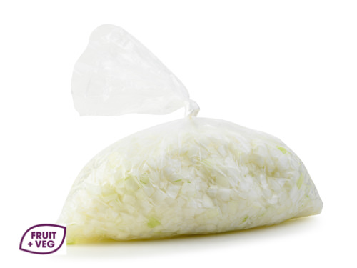 Prepared Diced White Onion