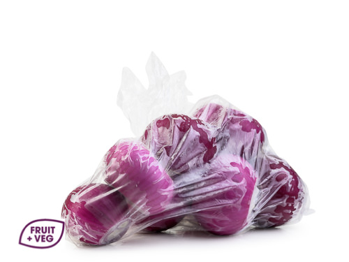 Prepared Peeled Red Onion