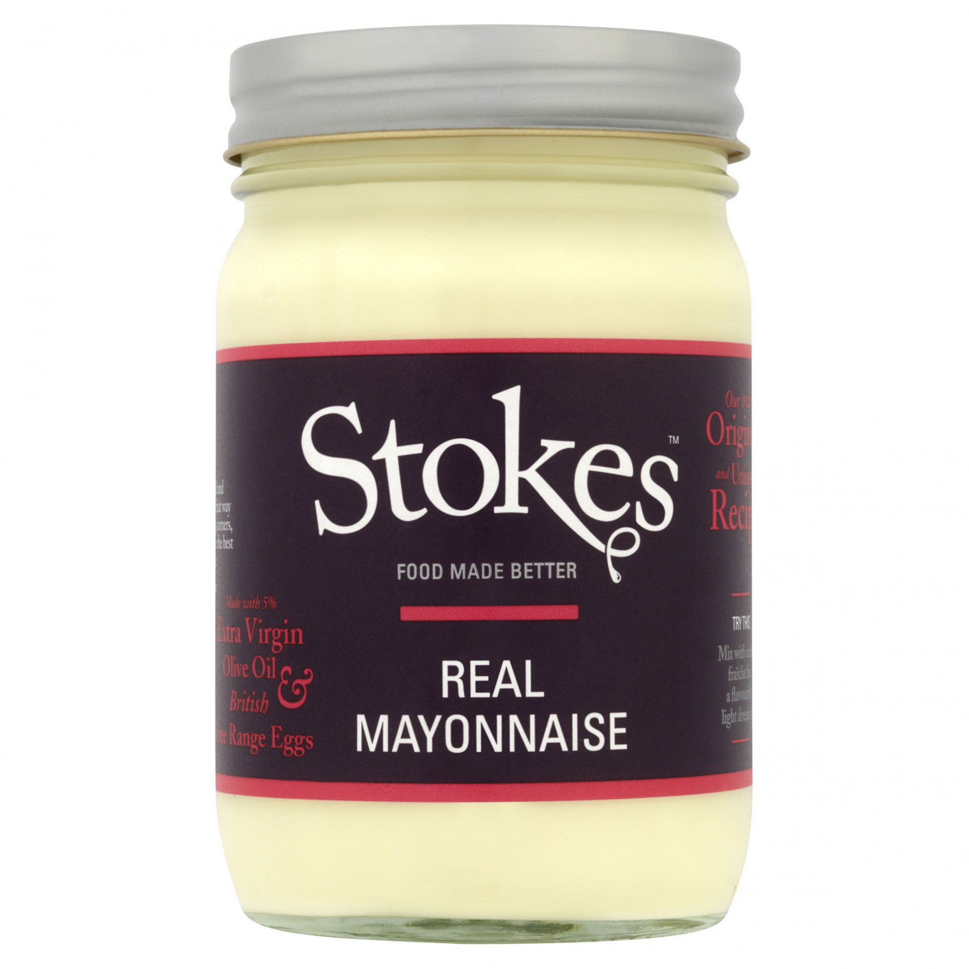 STOKES Real Mayonnaise (Glass)