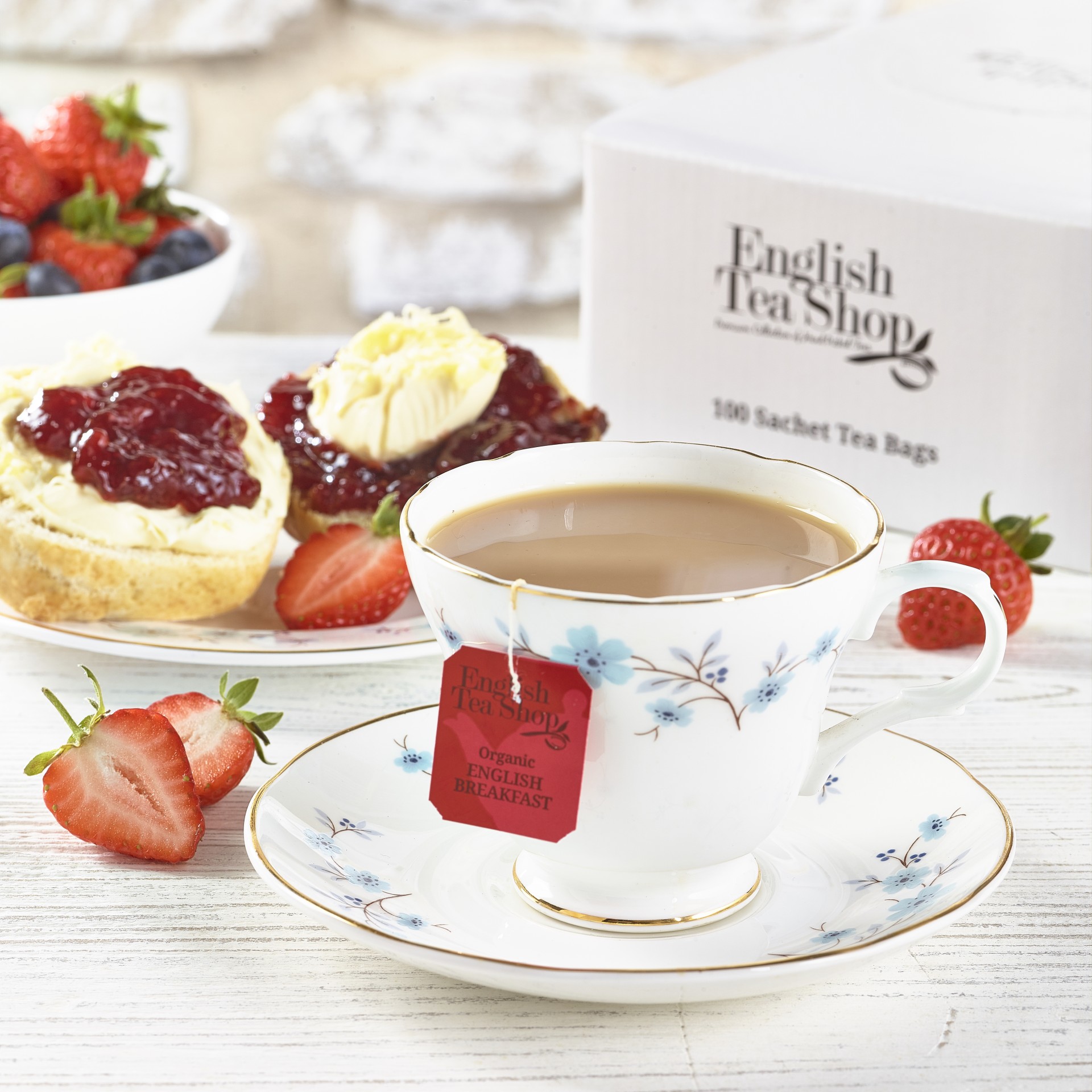 English Tea Shop - English Breakfast Tag & Envelope Tea Bags