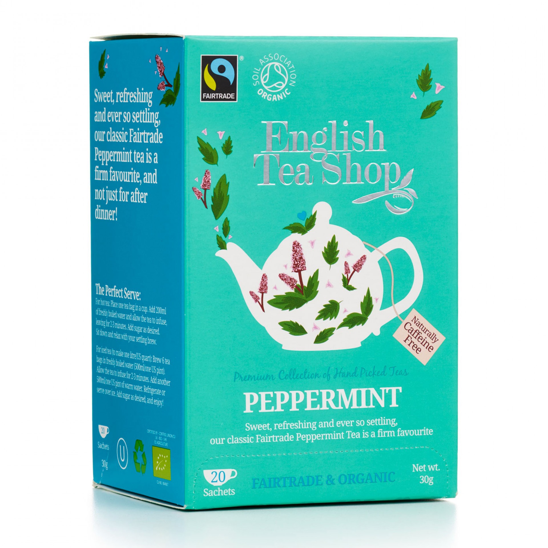 English Tea Shop - Peppermint Tag & Envelope Tea Bags