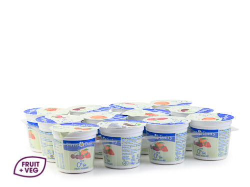 Low Fat Fruit Yogurts Mixed Flavours